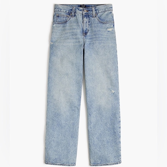 J. Crew Factory Light Blue Women Jeans - Picture 4 of 13
